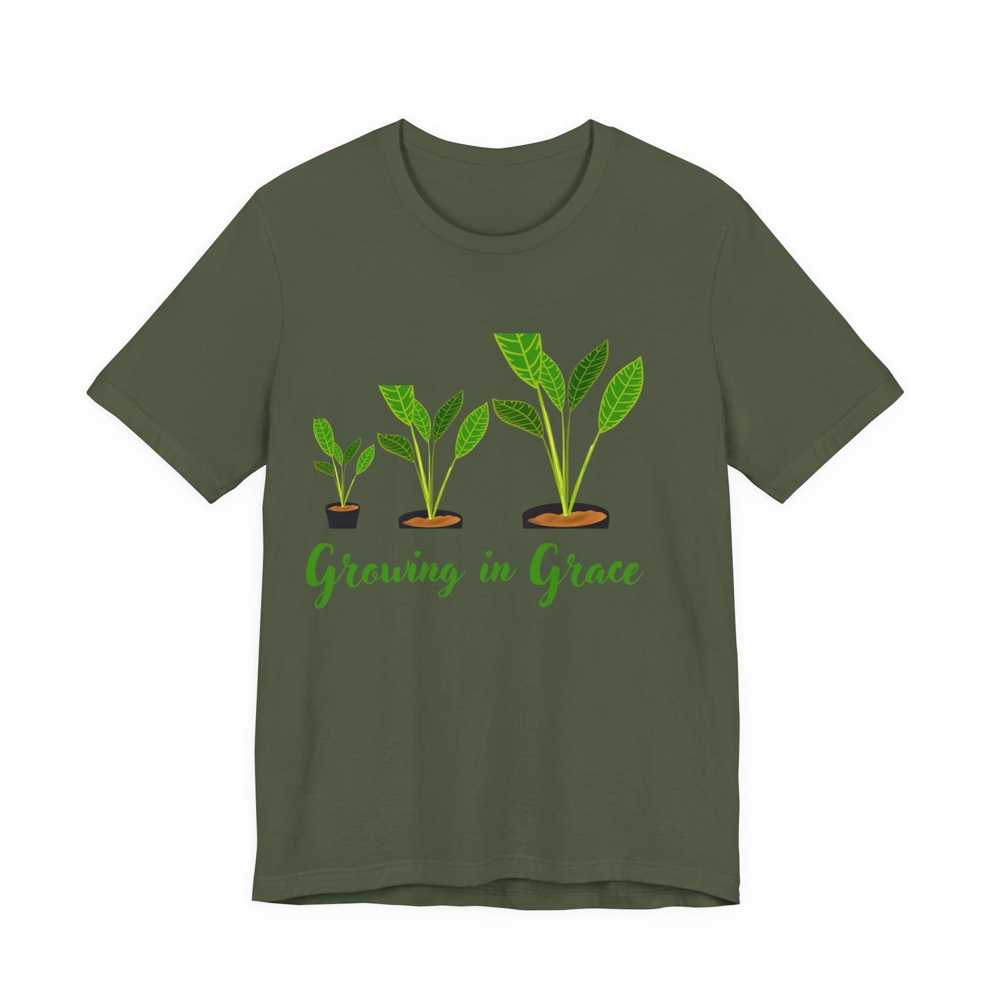 Growing in Grace T-Shirt | Christian Graphic Tee